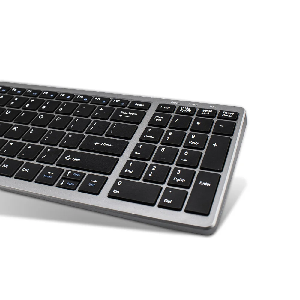 Ultra-thin Mini PCB Keyword 2 Wireless Nano USB Keycaps Laser Magic Laptop Keyboard