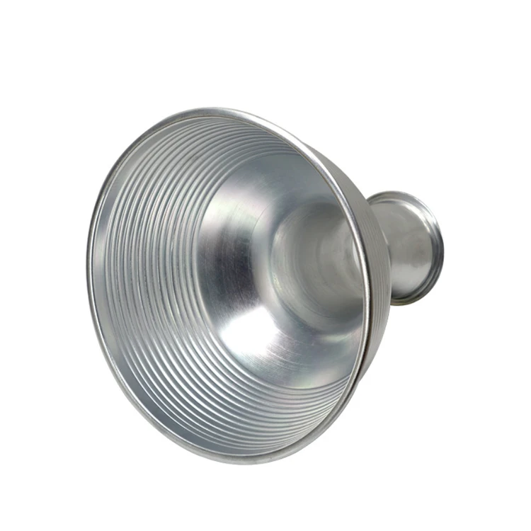 High Quality Spinning Parts Sheet Metal Fabrication Deep Drawing Service Stainless Steel cones Metal spinning products