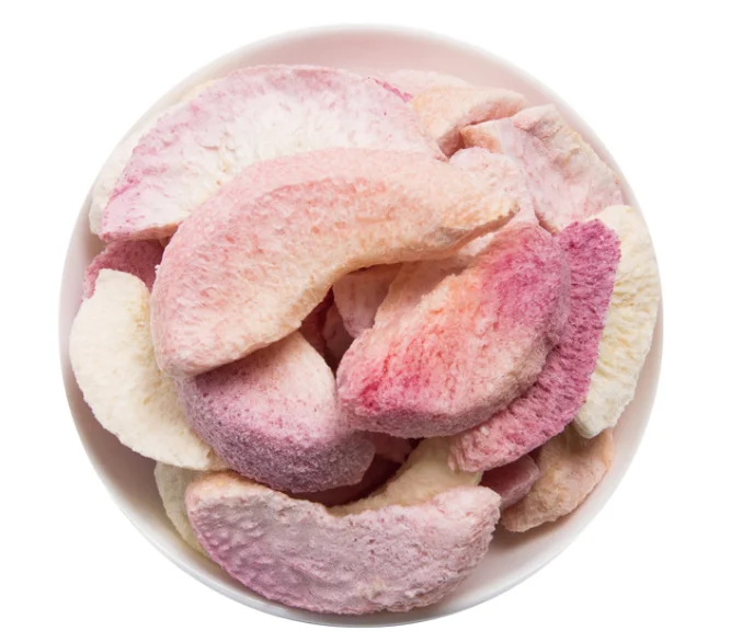 QYherb Wholesales Top Quality Freeze-Drying Freeze-Dried Honey Peach( Prunus persica) Flake