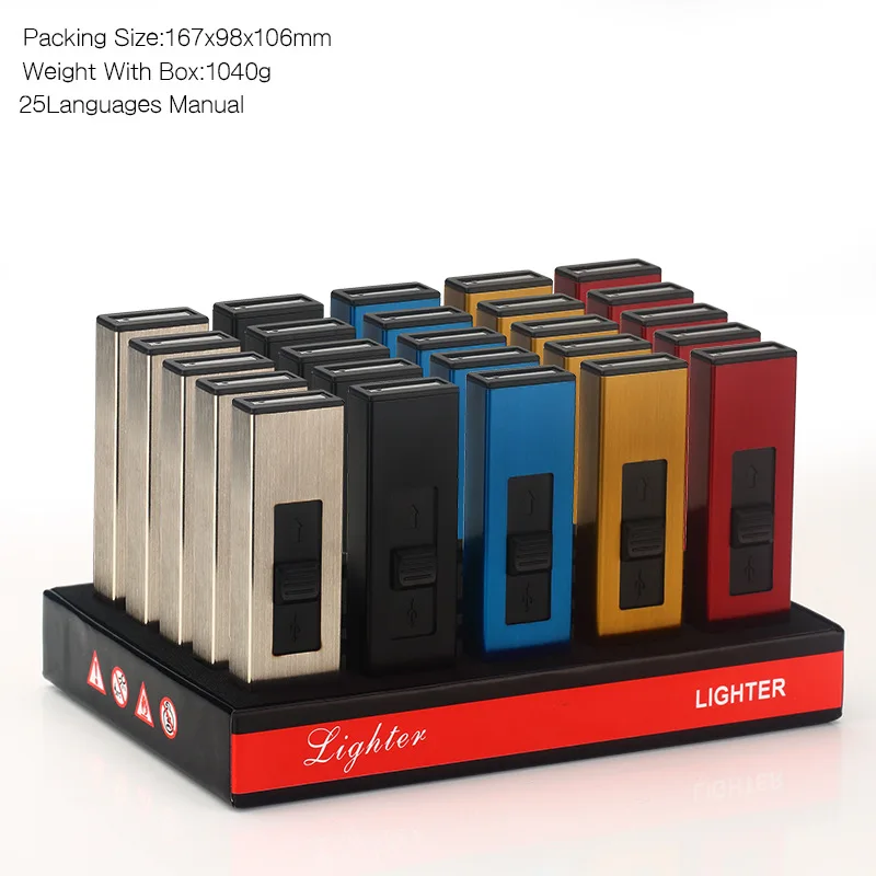 Personal Newest Christmas Gift Free Samples USB Cigarette Lighter