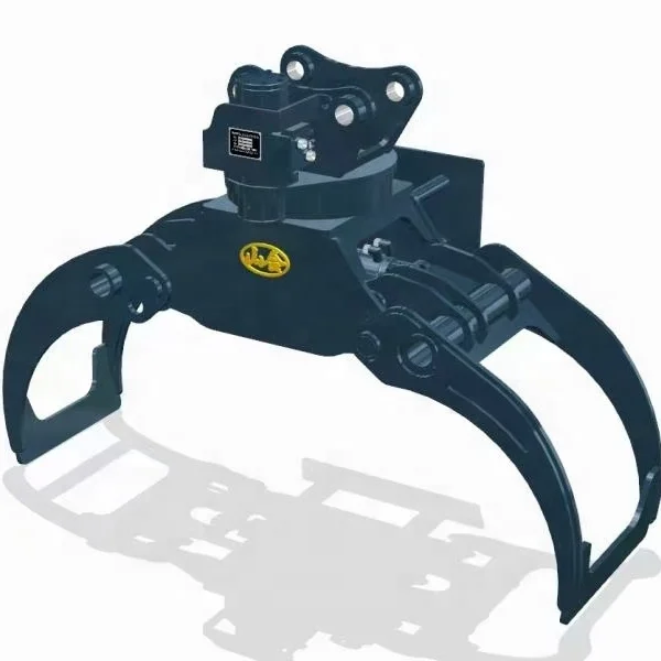 Hot sale hydraulic wood log grapple rotating grapple for small excavator log loader