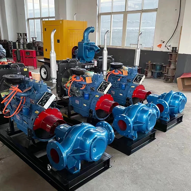 8 Inch Agricultural Irrigation  Diesel Engine Centrifugal Water Pump