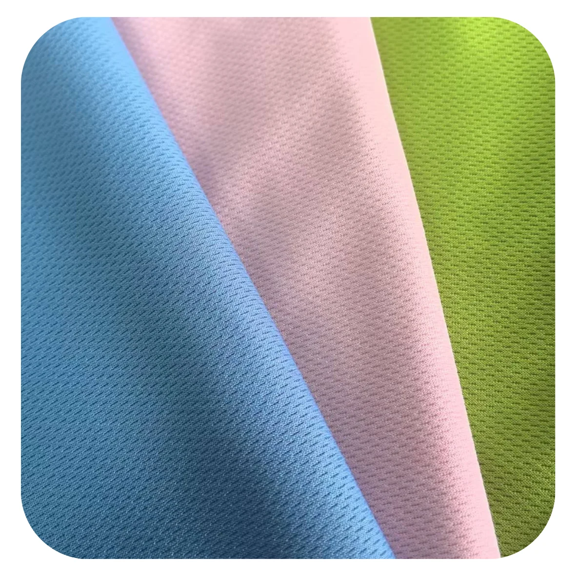 MY  Wholesale 100% Polyester  Knitted Bird Eye Mesh Fabric Polyester Birdeye Mesh Fabric Quick-Dry Fabric For Football Clothes