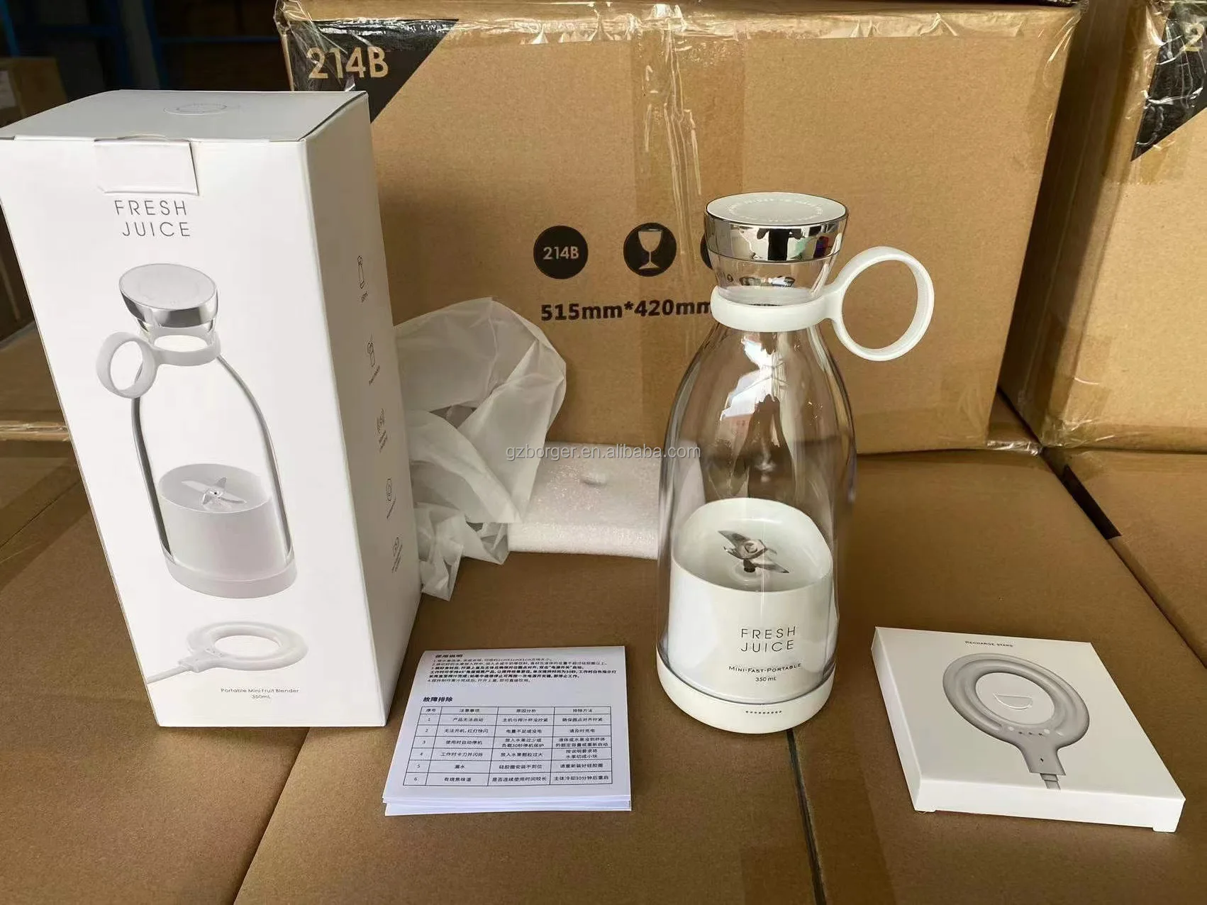 Travel Personal Mini Handheld Electric Rechargeable Food Mixer Cup Smoothies Fresh Fruit Juicers Blander Bottle Portable Blender