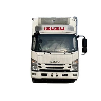 9.6m long freezer box body ISUZU refrigerator truck price