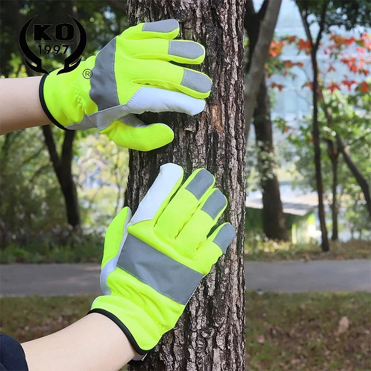 Top Selling Women Gardening Gloves Pigskin Leather Gloves for Yard Rose Pruning