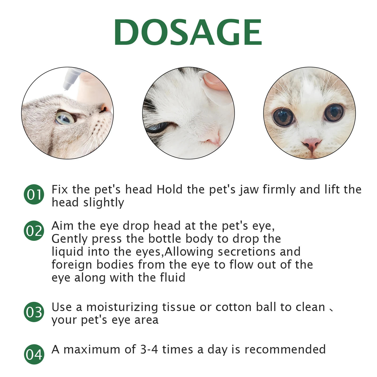 Custom Logo Pet Grooming Ear Care Infection Treatment Drops Ultra-OTIC Liquid Ear Cleaner for Dogs Cats Puppies