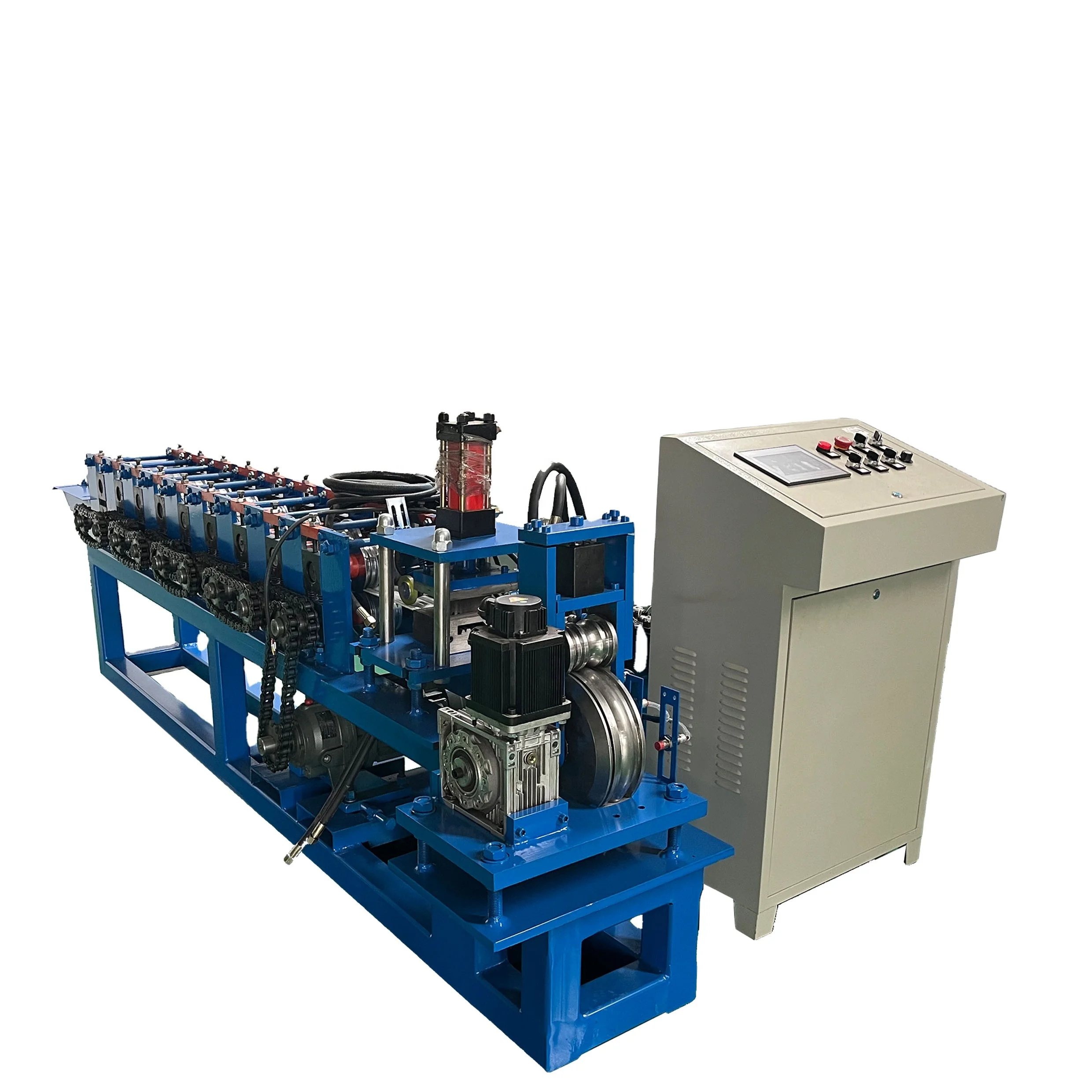 2024 Automatic purlin roll forming machine notching machine