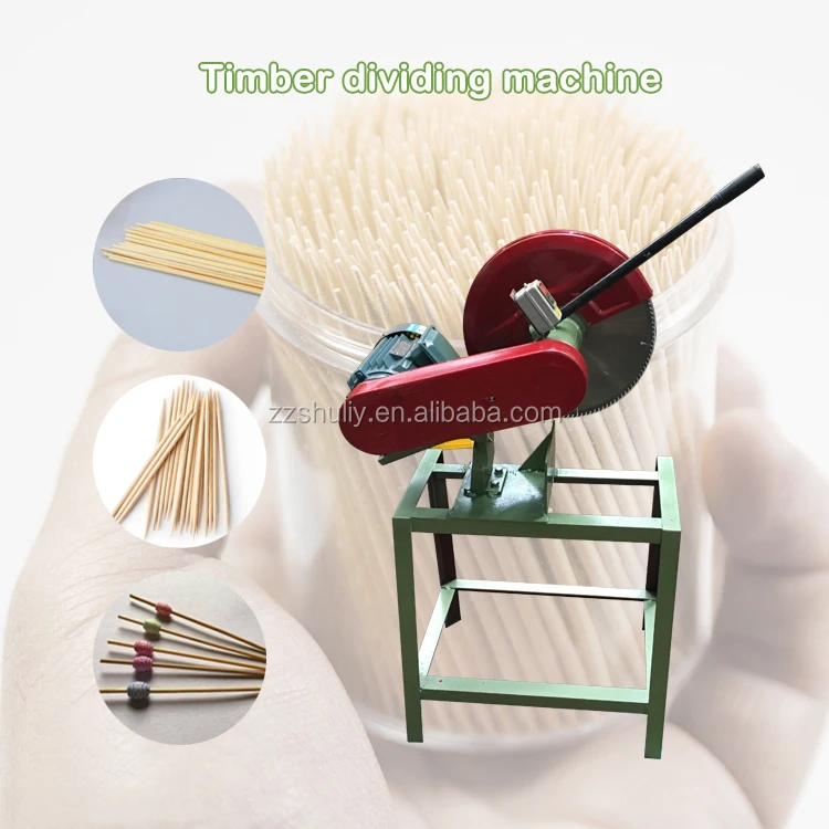 
full line automatic bamboo wood toothpick making machine 