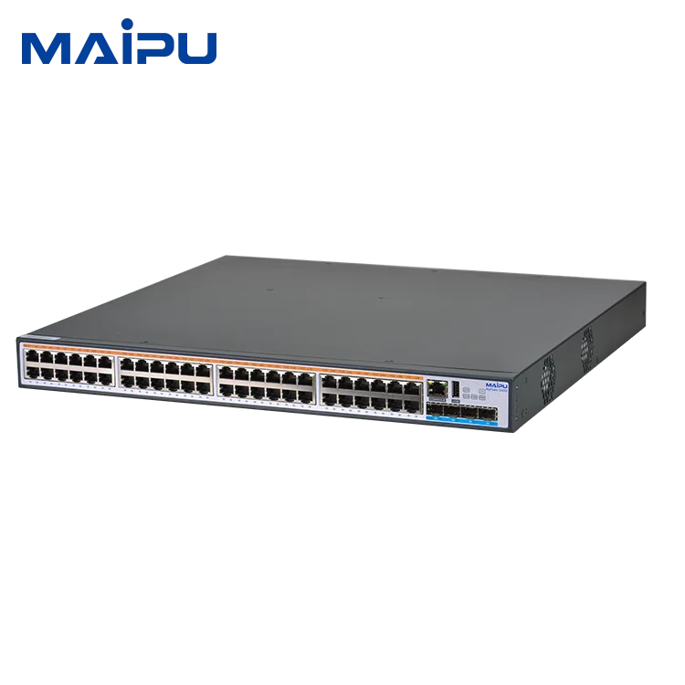 Maipu 10G aggregation ethernet switch 48 port network switch with 4 10G SFP uplink