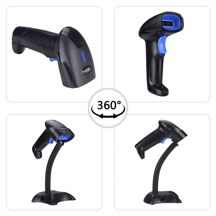 Qr Code Scanner High Speed 1d 2d Barcode Scanner Usb Barcode Reader excellent decoding ability