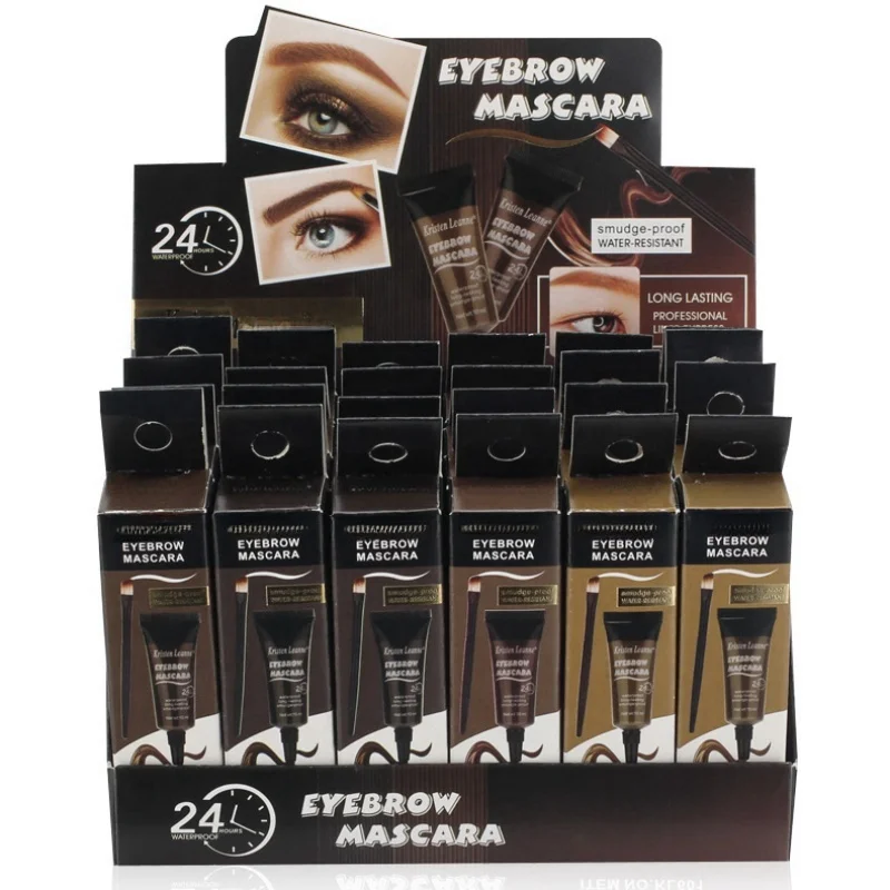 Hot Selling Mascara Eyebrow Gel 24 Hours Waterproof Non Halo Dyeing Durable Setting Eyebrow Beauty Makeup Cosmetics