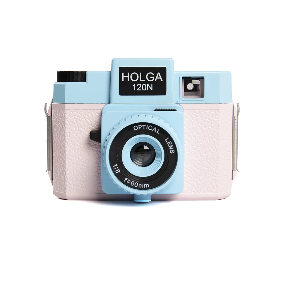  Пластиковая многоцветная пленочная мини-камера Мгновенной Печати Holga 120N Lomo среднего формата с фиксированным