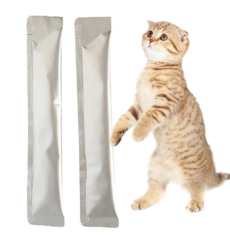 Factory price Melty Creamy Cat Treats Soft Snack for 1 Year and Above 15g x 5 Sticks cat creamy treats