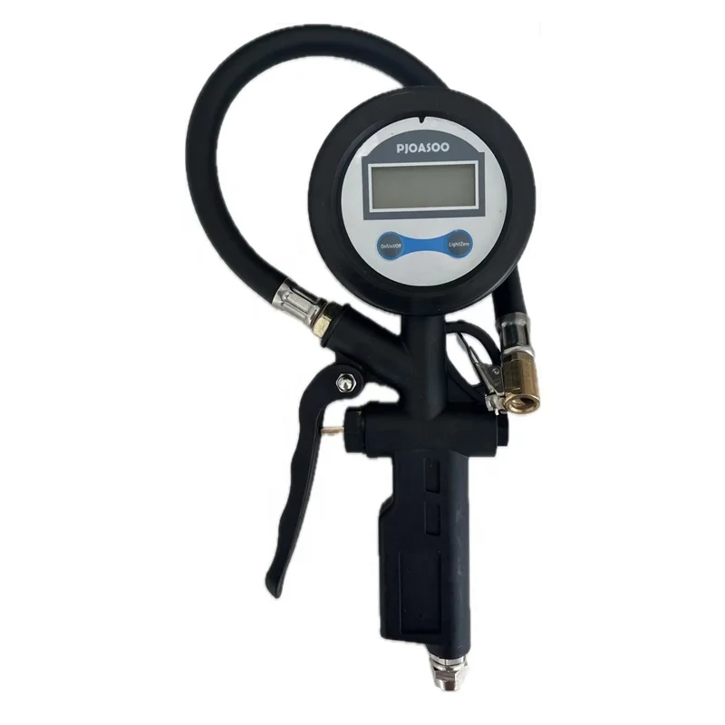 vehicle tester tyre inflation gun digital car truck inflator gauge dial air tire pressure