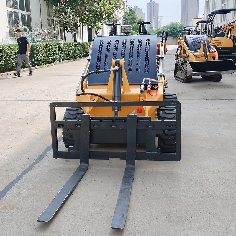 Fast Delivery Tire Skid Loader Manufacturers Chinese Tracked Mini Skid Steer Loader CE EPA Skid Steer Loader For Sale