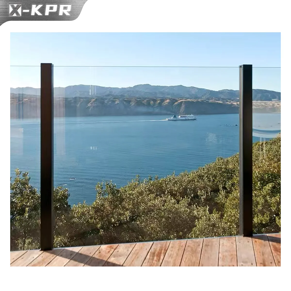 X-KPR балконные перила из нержавеющей стали