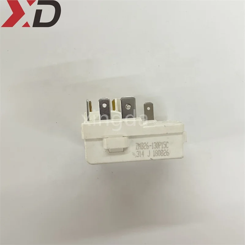 ZHB26-130P15C Refrigerator Compressor PTC 7 Pin Relay Starter Overload Protector switch