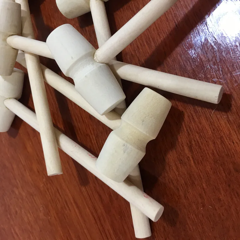 New Product Mini Toy Round Wooden Hammer in China