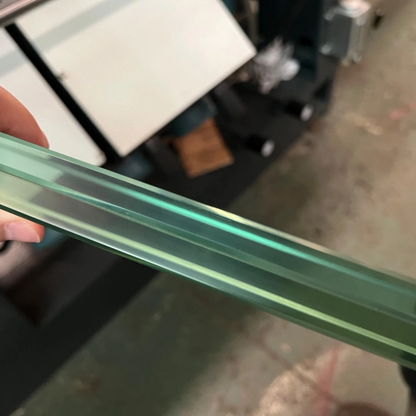 MLZ 11 Motor Glass Edging Machine Automatic 45 arris degree Polishing ABB Straight Grinding Equipment