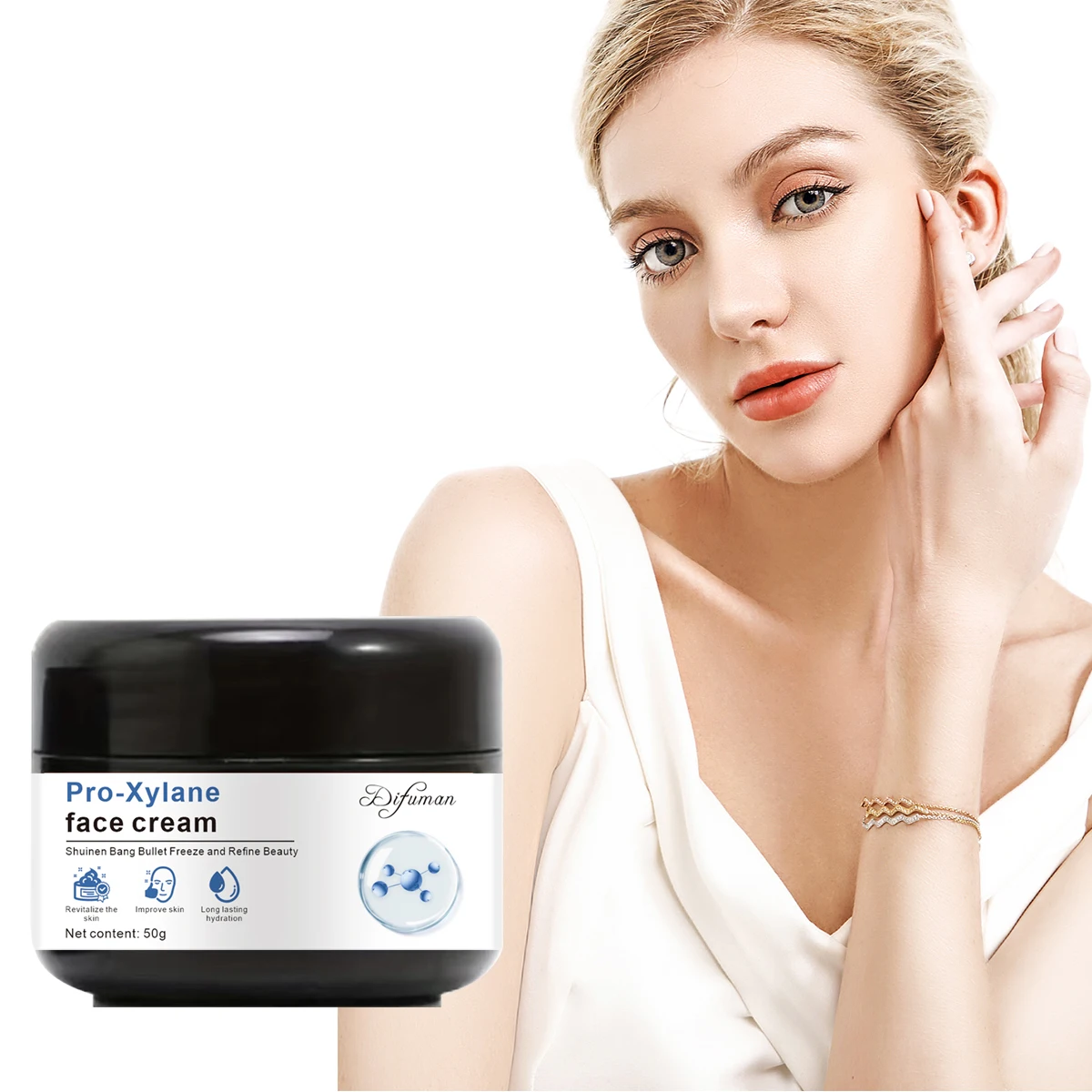 Young skin imported foundation liquid night acne 50 grams of white rice whitening and freckle removal cream