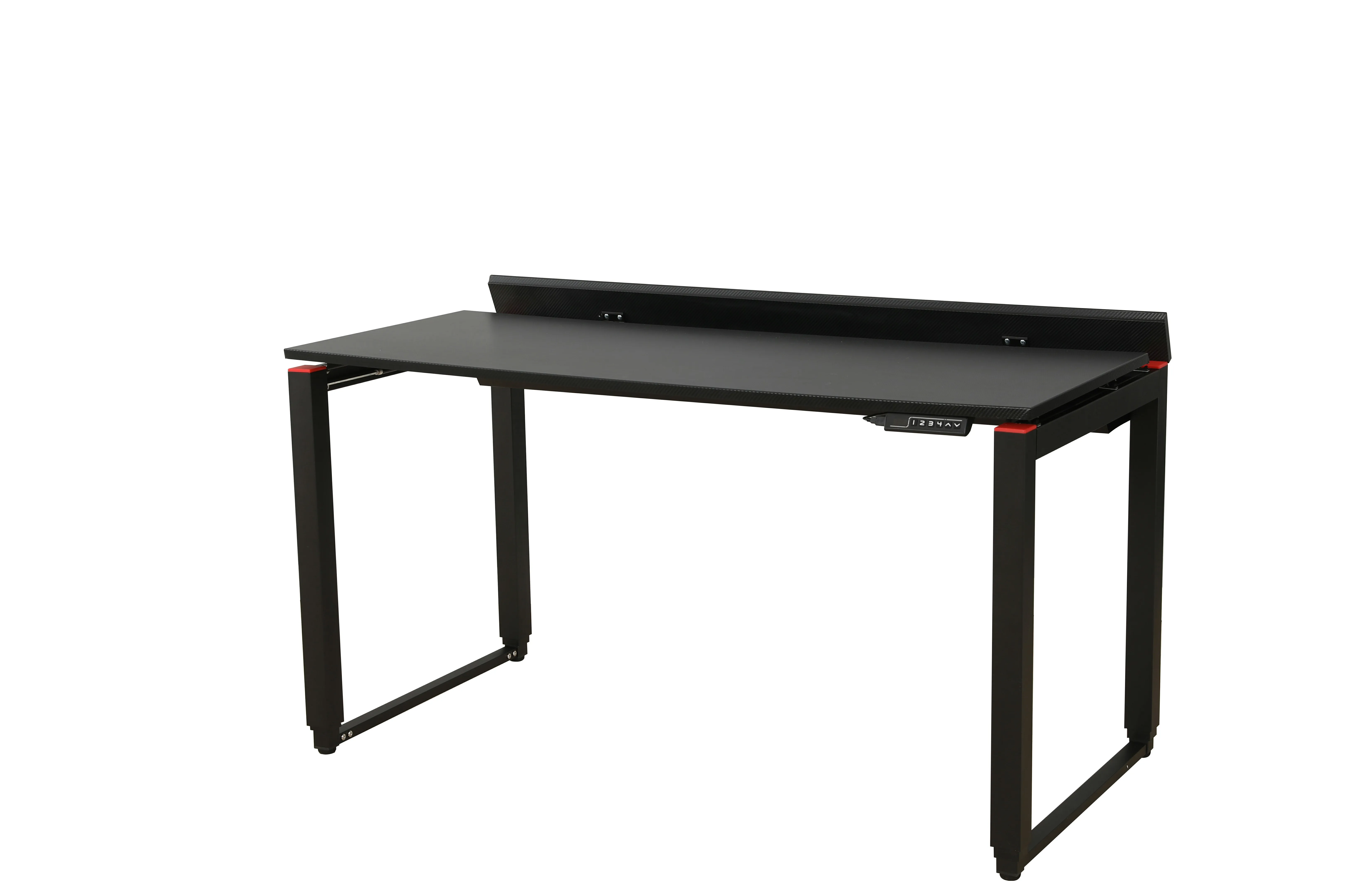 Ada NEW DESIGN electric height adjustable RGB lights hidden cable motion gaming standing desk with cable management