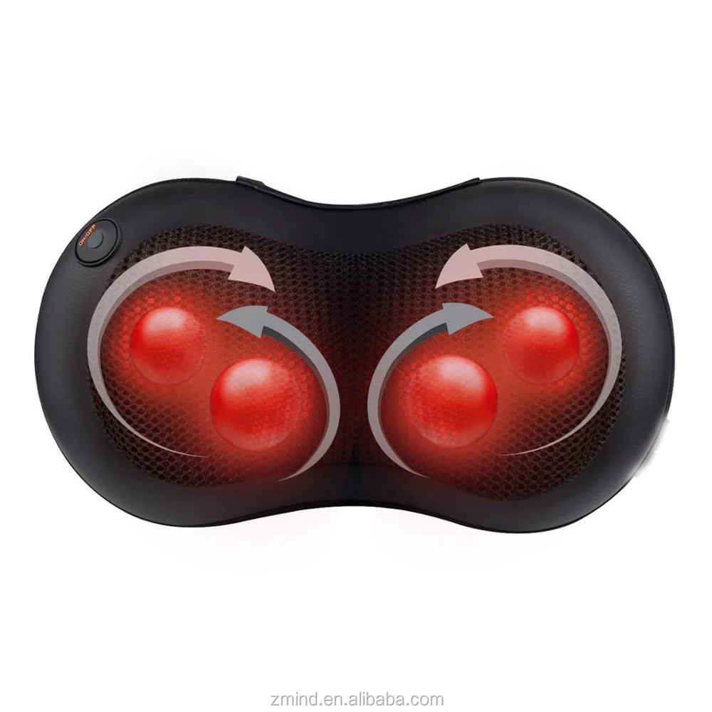 Multi-function full body massage chair full body vibrating back shiatsu neck electric pillow massage head massage pillow case