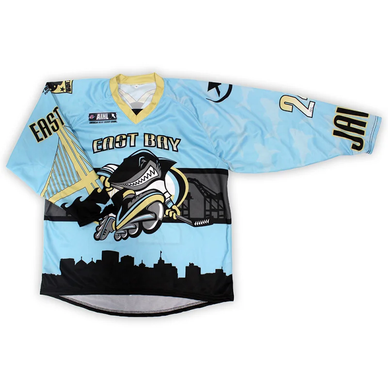 Wholesale custom ice hockey jersey quick design New style ice hockey jersey