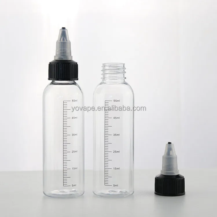 Squeeze Empty PET Plastic Mini Tomato Ketchup Jam Filling Bottles With Sealed Twist top cap & graduated line 30ml 150ml 500 ml