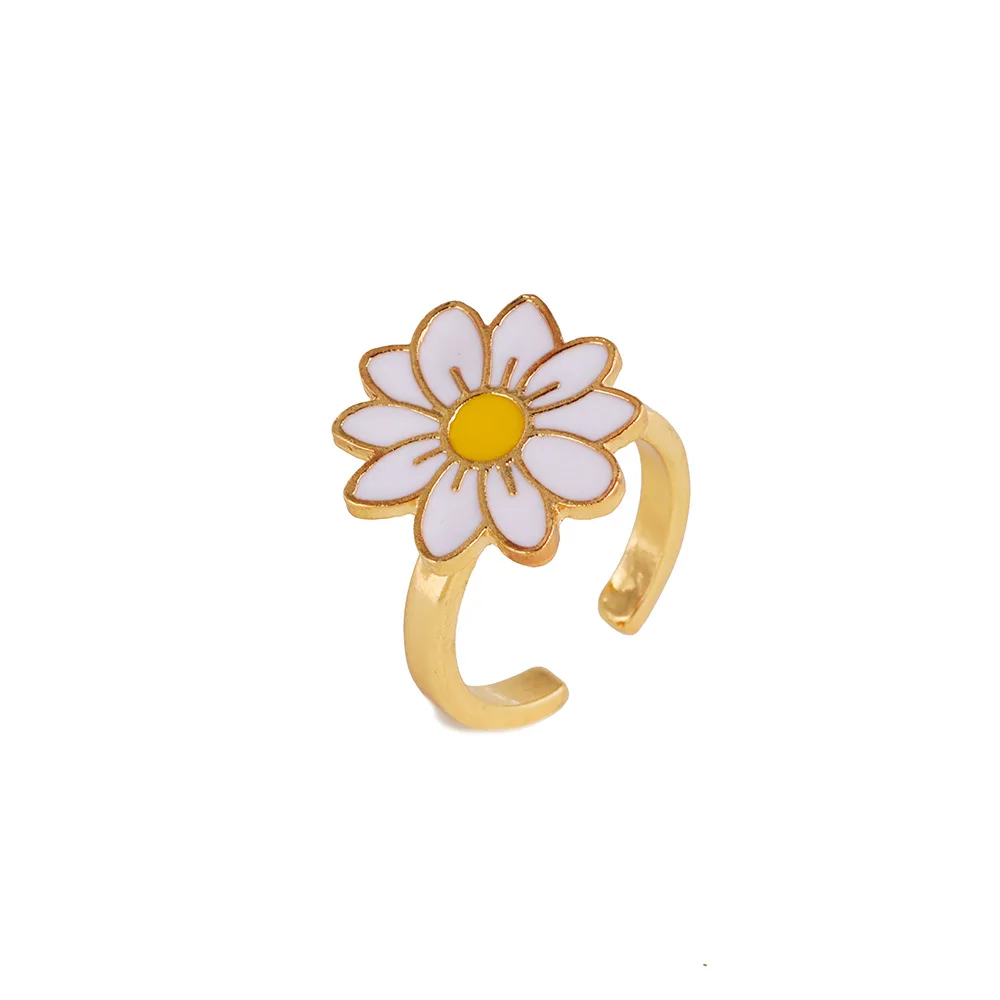 Hot Selling Fun Decompression Butterfly Fish Cat Children Ring High Speed Gold Flower Turtle Rotating Ring For Kids