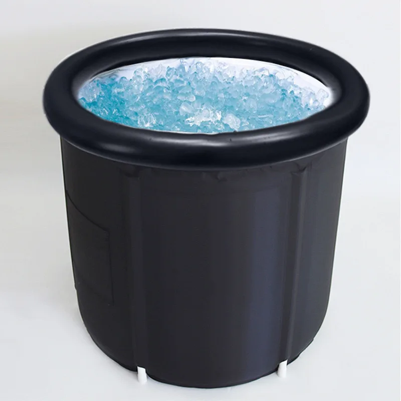Outdoor ice bath spa bucket Thickened folding Portable bathtub cold plunge tub inflable for garden
