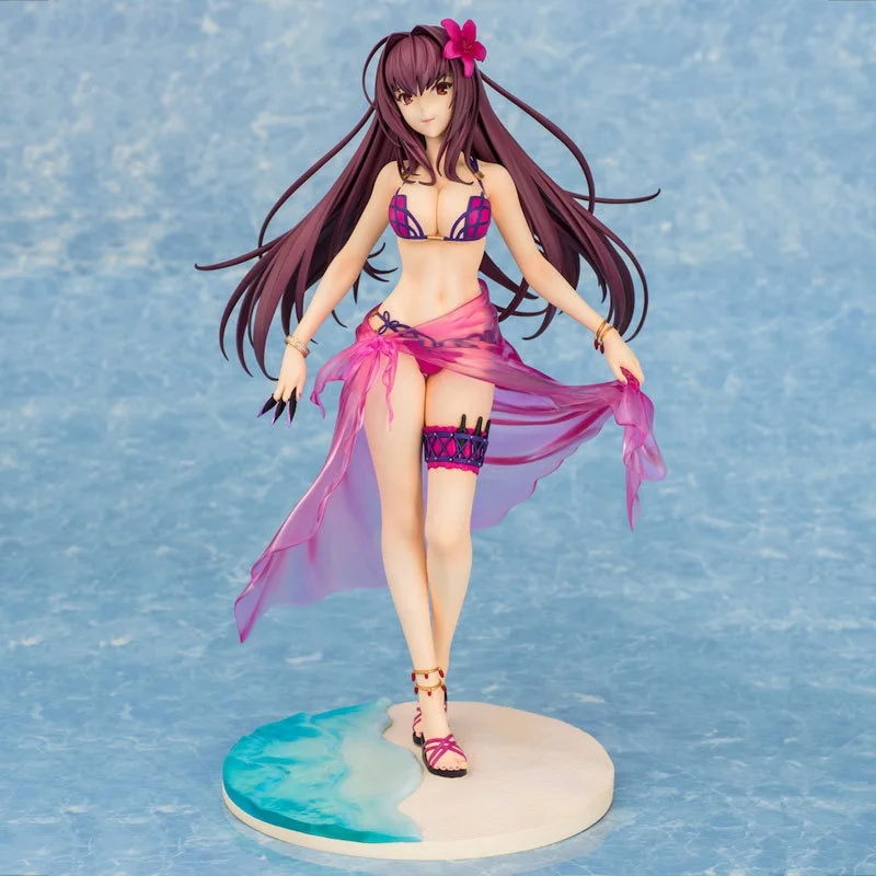 25cm Fate/Grand Order Anime Figure Assassin/Scathach Action Figure Scathach Ugatsu Bunny Ver Collection Model Doll Toys