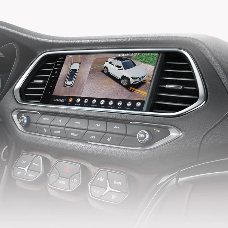 T5 2D 3D Universal Rear Camera With Moving Guideline Backup Reverse Camera For Vehicles Car Reversing Aid System