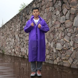 rain wear motorcycle stock plastic reusable drawstring button front