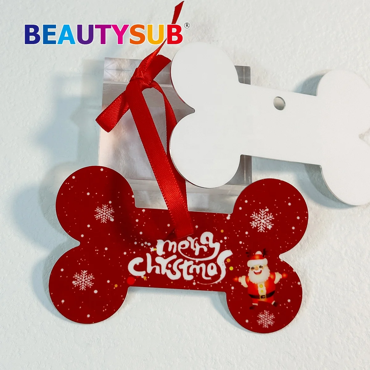 BEAUTYSUB Longstar HD сублимационный алюминиевый орнамент белый теплоноситель фотопечатные заготовки с металлическим покрытием вырезанные маршрутизатором ЧПУ