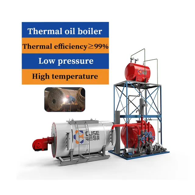 CJSE China price industrial horizontal gas oil fired thermal oil boiler 700kw natural gas fired 1400kw