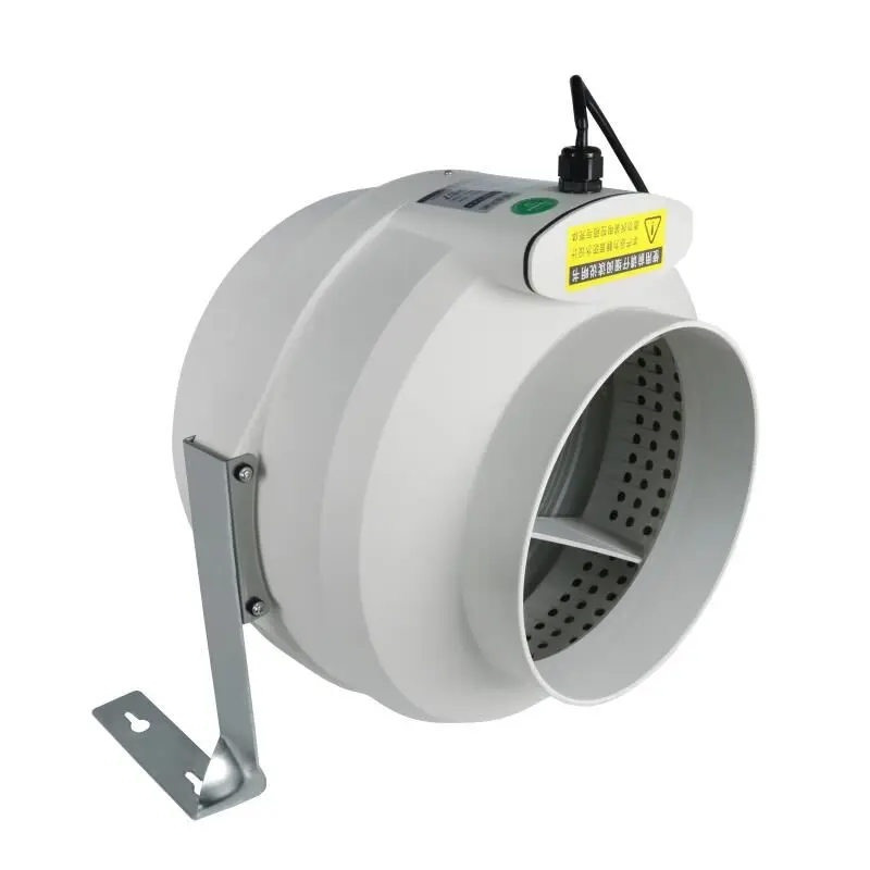 4 6 8 дюймов 282-730CFM IP 68 водонепроницаемый тишина встроенный вентилятор центробежный вентилятор большой круглый канальный вентилятор