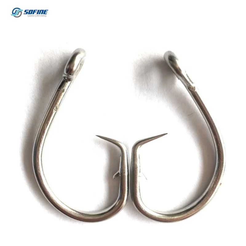 
High Quality Saltwater Stainless Steel Fishing Hook Tuna Circle 420SS Fishing Hook 