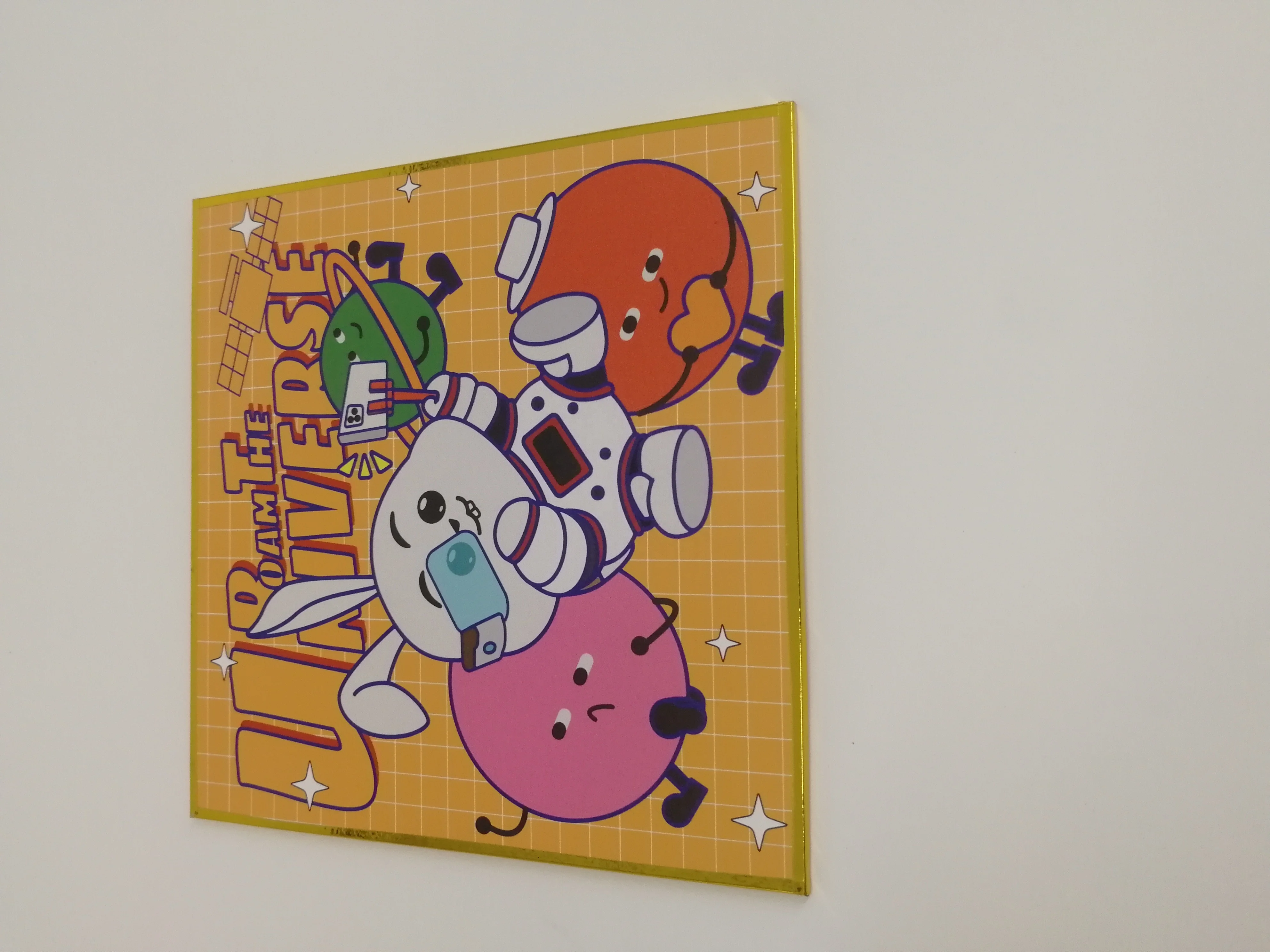 Shikishi Board Customization  Anime Illustration Japan Shikishi Folding Screen