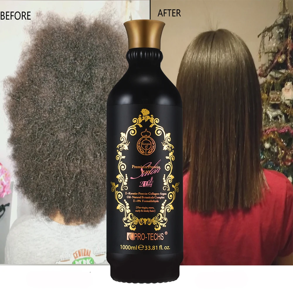 Wholesale Good OEM Natural Shine Perfect Brazilian Formaldehyde Free Straight Deepness Repairing 0+ 2.1 Keratin Treatment