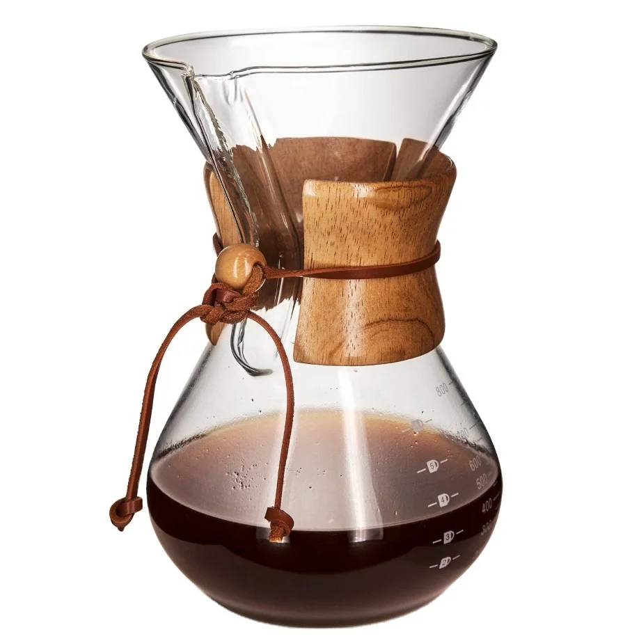 Heat Resistant Borosilicate 800 ml Glass Coffee Cold Brew Dripper Maker