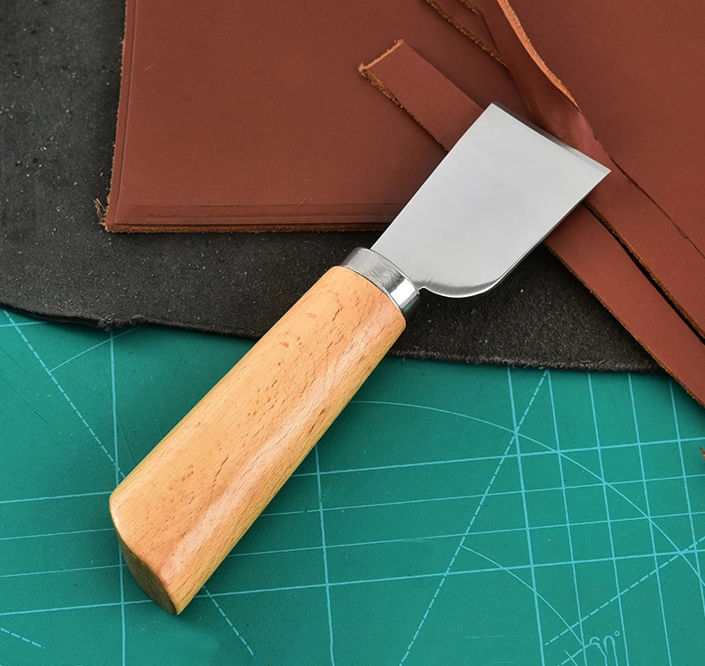 Professional DIY Leather Craft Trimming Leather Cutting Knife Edging knife with Leather Working Knife