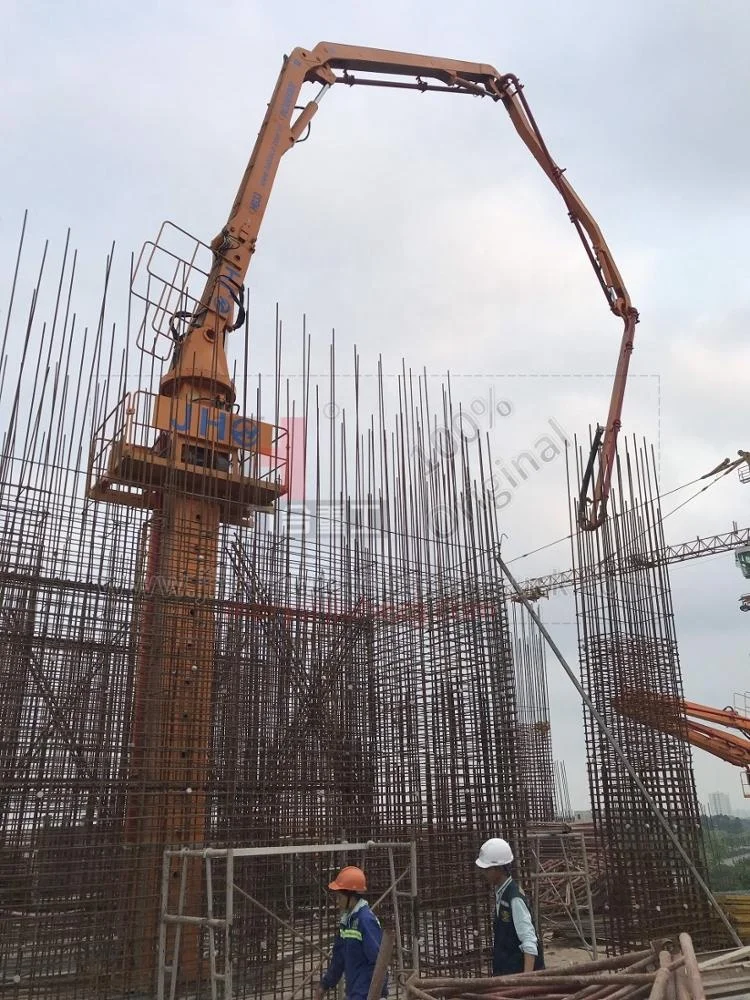 
28m 33m Hydraulic Self-Climbing Concrete Tower Placing Boom Without Counter Weight on Sale 