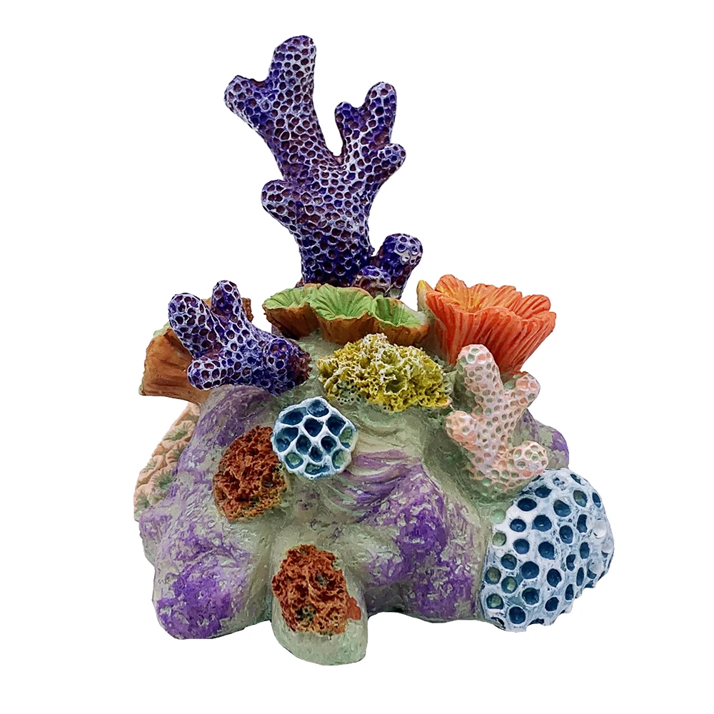 Factory Directly Sale Artificial Aquarium Decoration Sea Corals Reef For Fish Tank Ornament