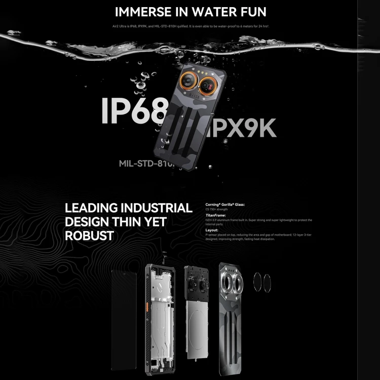 Original IIIF150 Air2 Ultra 5G smartphone 120Hz 16GB+512GB 108MP camera ultra-thin Android 13 5G mobile phones