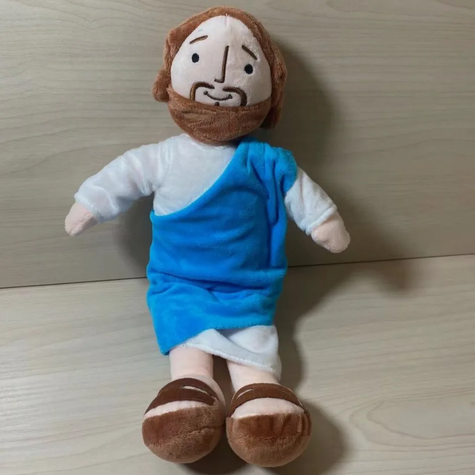 Gifts Religious My Friend Arabic Plush Jesus Action Cassic Cartoon Toys jesus plush Figure doll