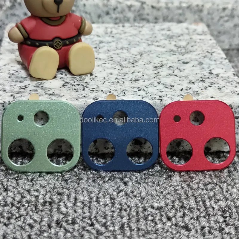 Cell phone Aluminum Alloy Camera Lens Frame Cover For iPhone 11 12 13 Pro Max Camera Lens Protector 