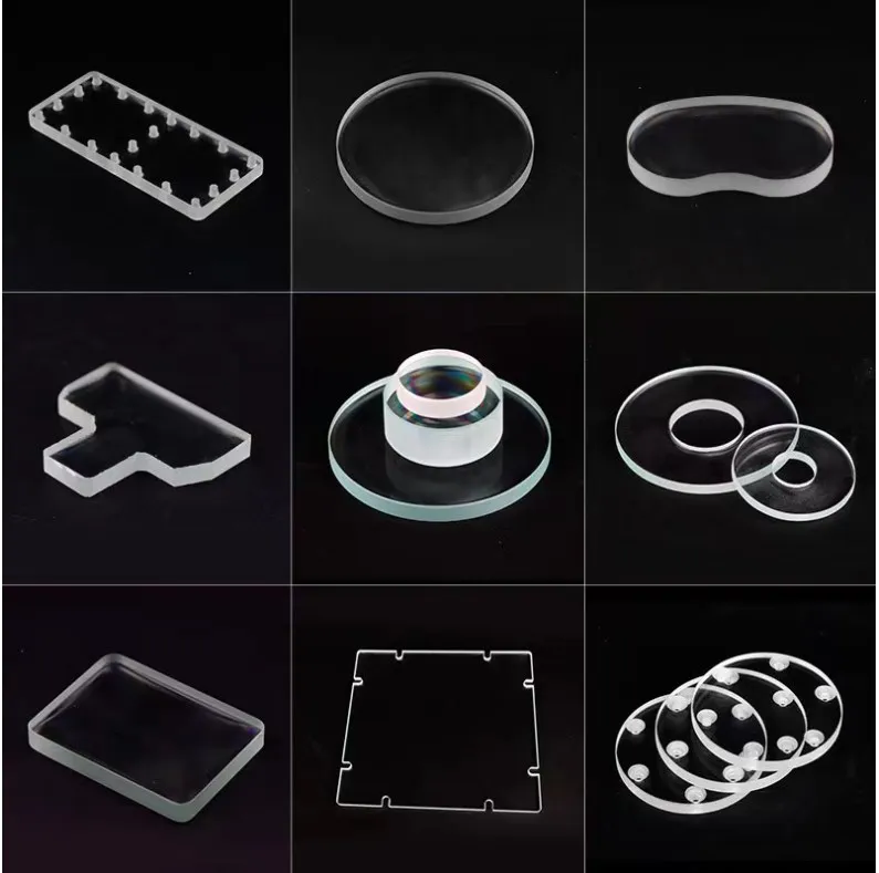 Optical AR Coated Window Customized Anti-Reflection Protective Glass Medical Endoscope Solar Industrial Lighting Solid