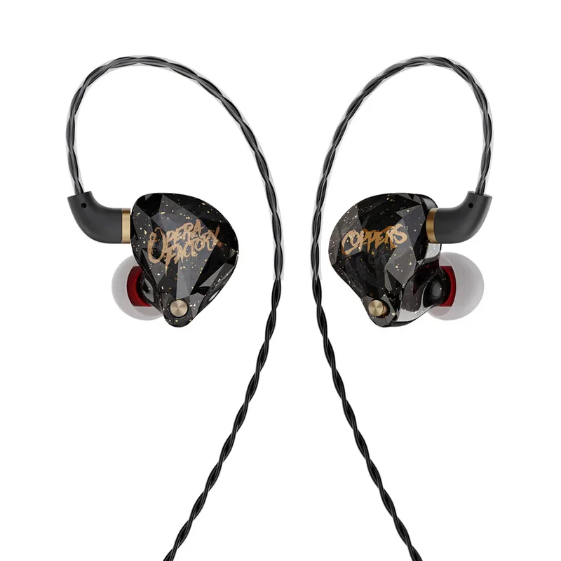 Проводные Hi-Fi наушники Whizzer OS1, гибридные наушники с HD управлением и микрофоном для Xiaomi, Sony, Samsung