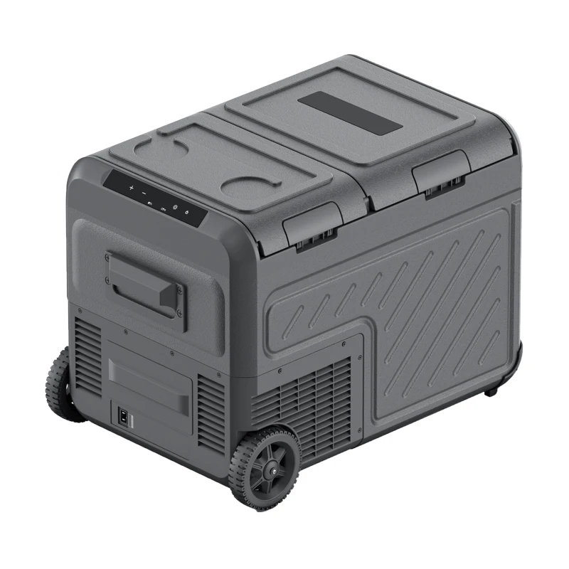 Dual Zone Cooler box Car Fridge Portable Fridge Refrigerator AC/DC for Car French OEM 35L/45L/55L Car Freezer Fridge